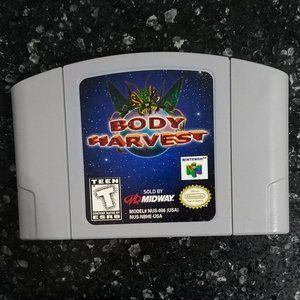 Nintendo 64 "Body Harvest" Game
